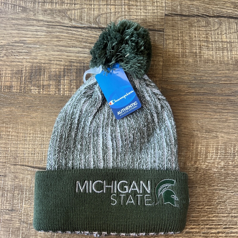 Champion Michigan State Beanie OSFM